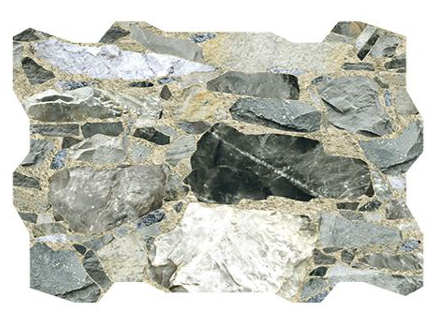 Wallrock Grey Stone Effect 60x40 Porcelain Tile