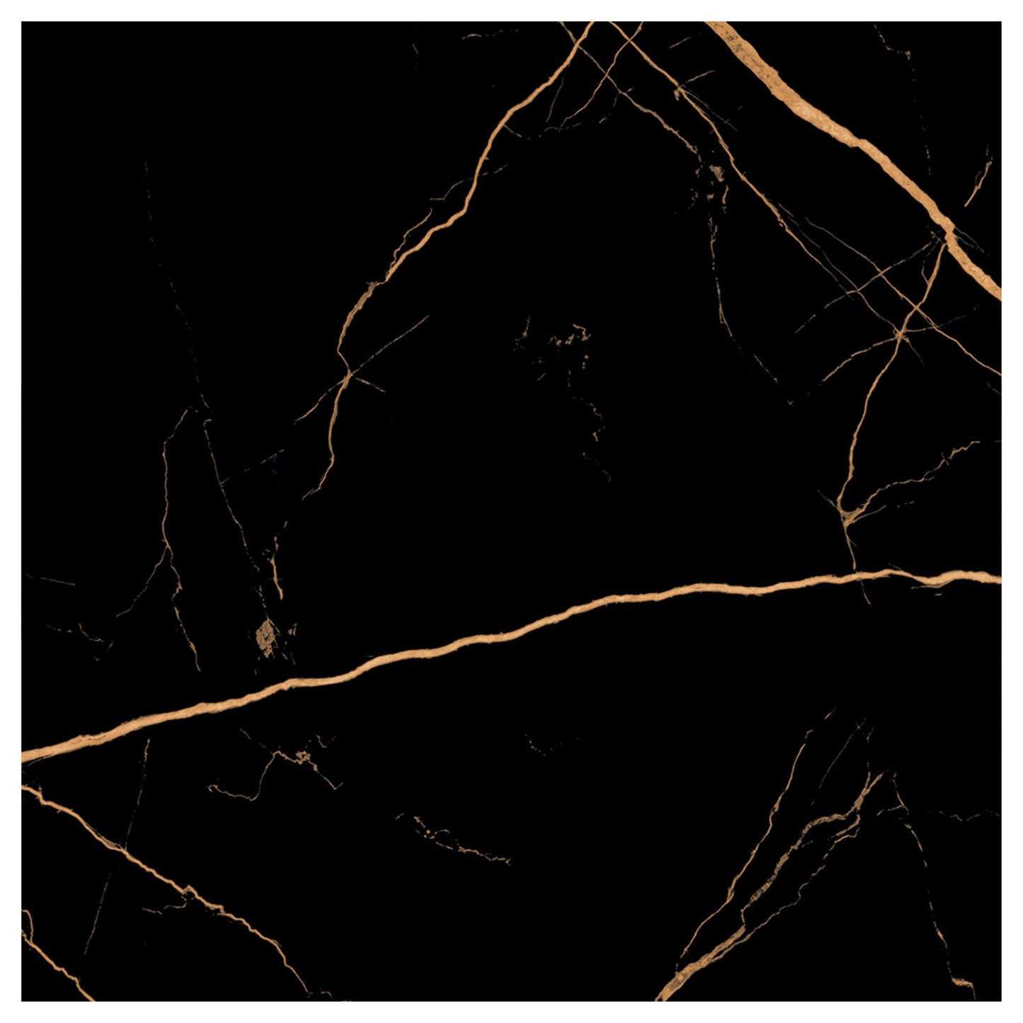 Atlantis Black Gold Matt 1200x600 Single Tile Image