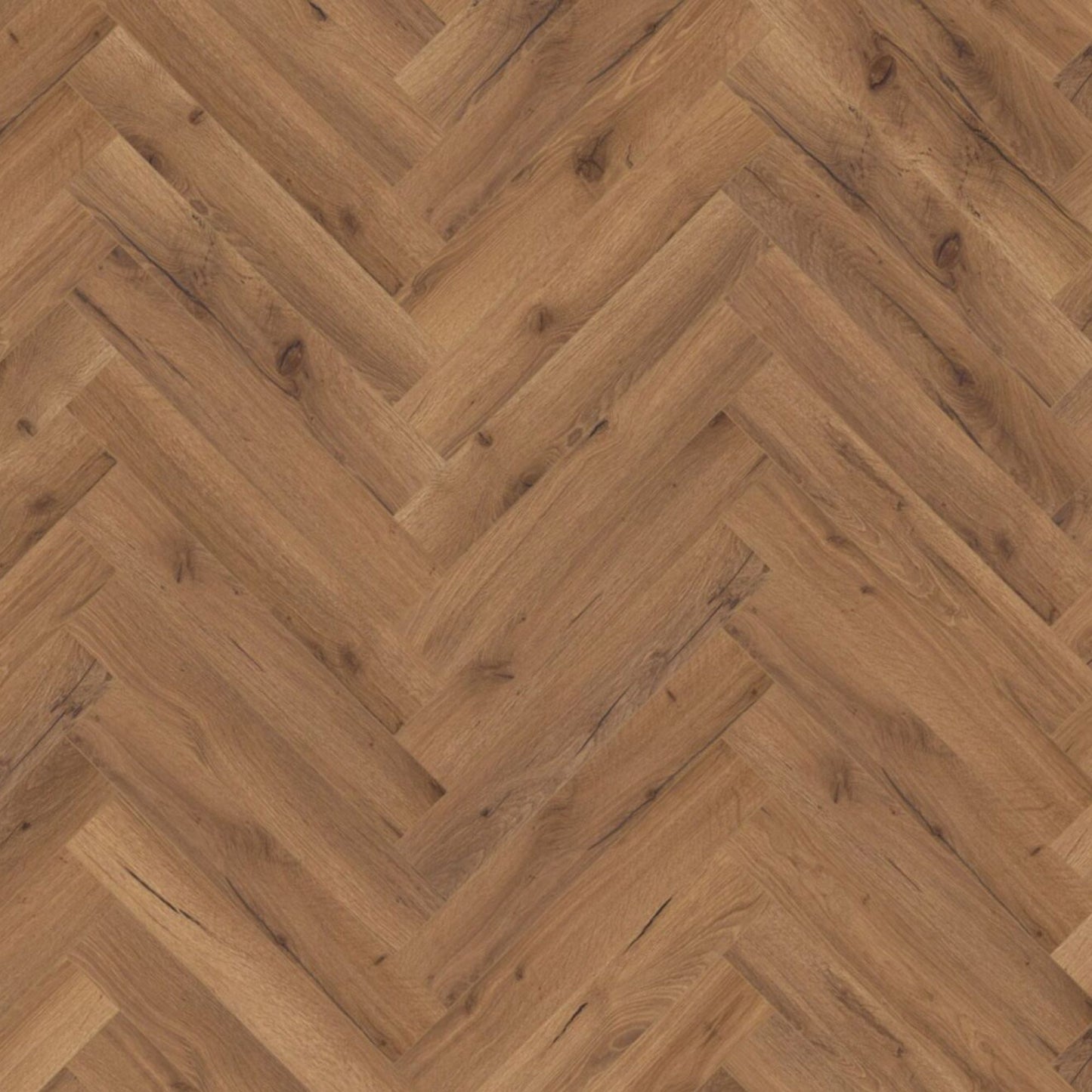 Robust Fumed Oak Herringbone Lignum Fusion 12mm Laminate Board Image