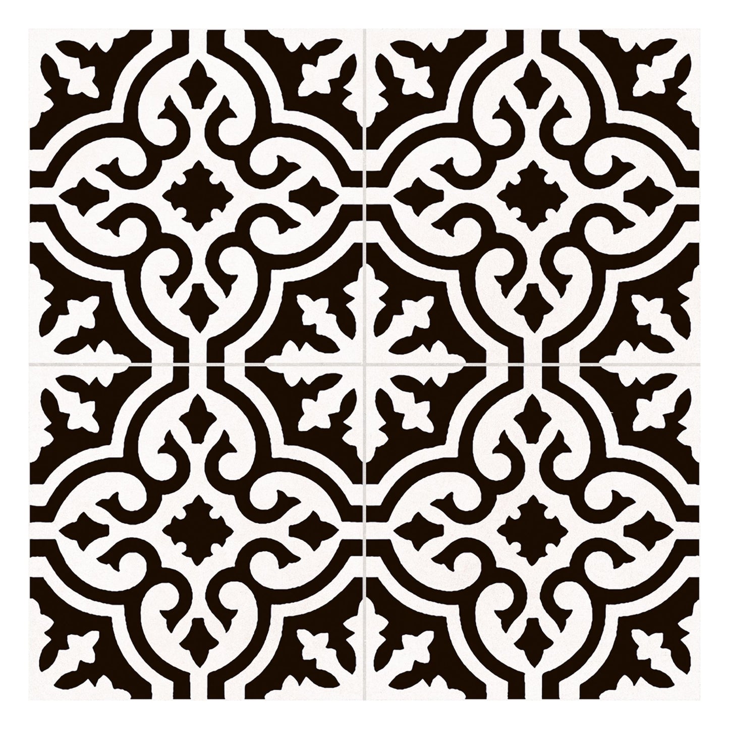 classic negro pattern tile by pamesa