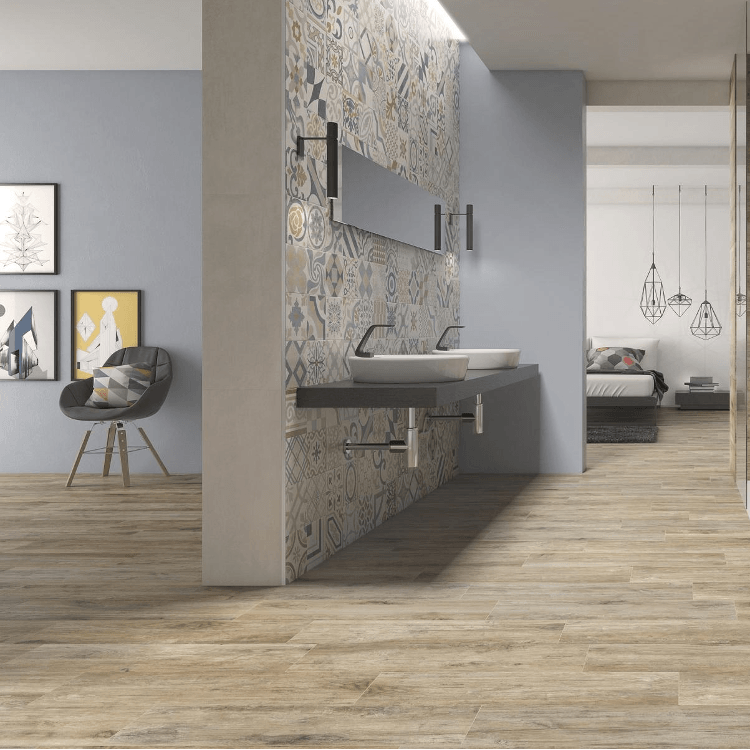 Kingswood Oxid 22x85 Wood Effect Tiles