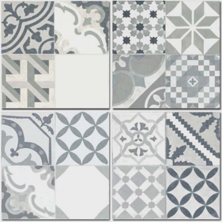 Hidra Gris 45x45 Decor Tiles