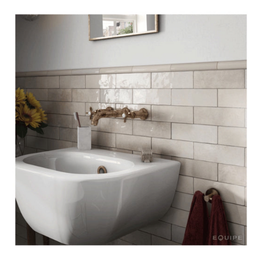 Equipe Artisan Ochre 6.5x20 Polished Tiles