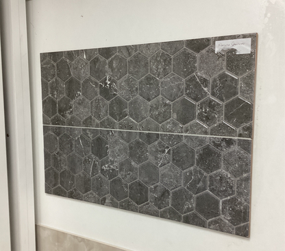 Nature Grafito Hexagon 750x250