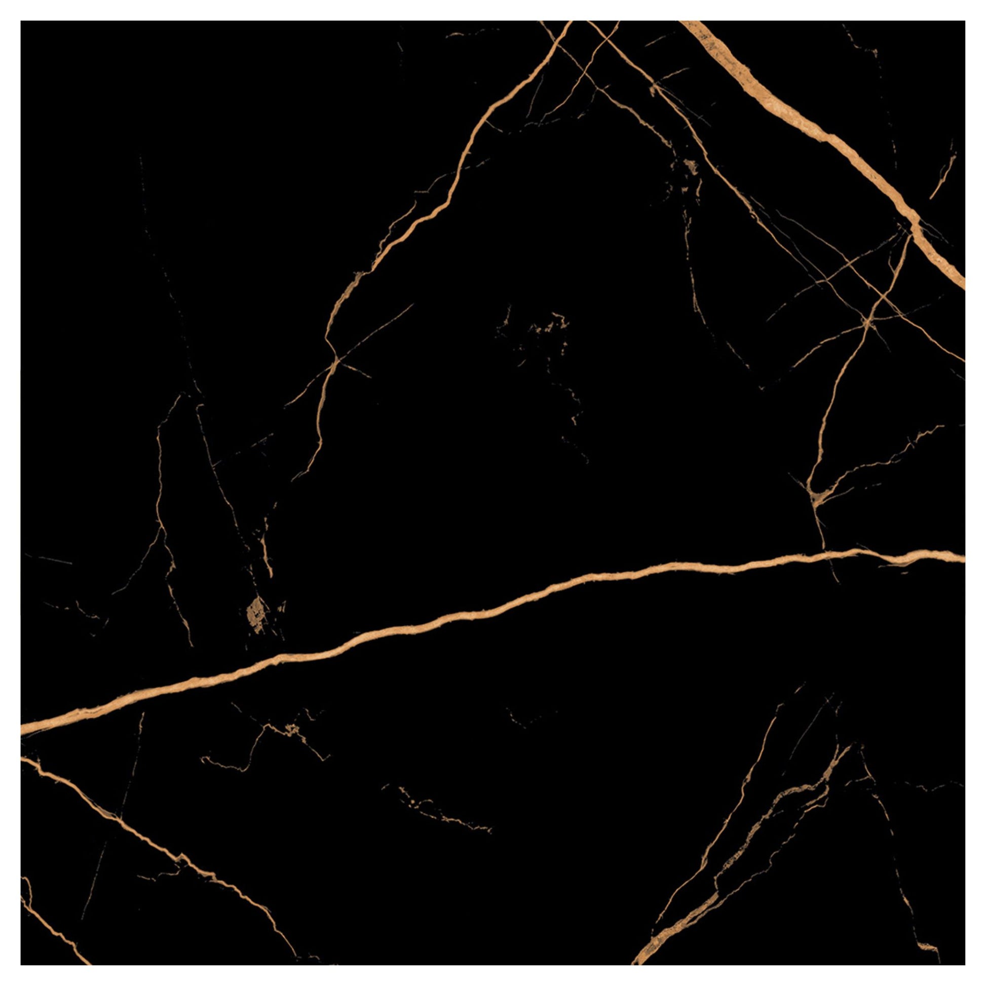 Atlantis Black Gold Matt 1200x600 Single Tile Image