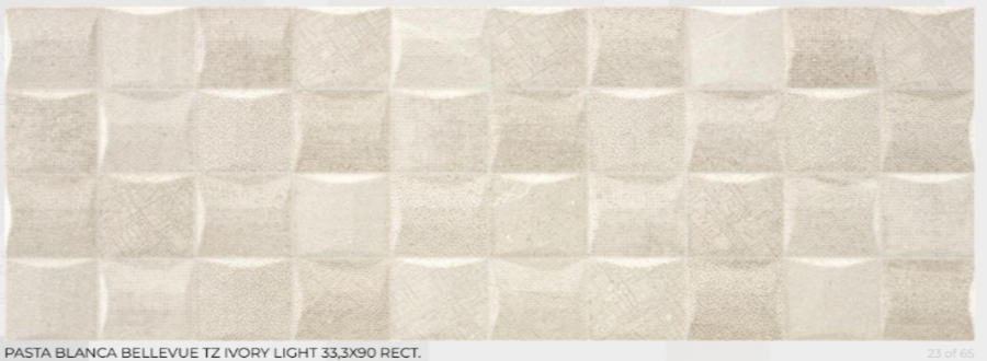 Bellevue Ivory 90x33.3