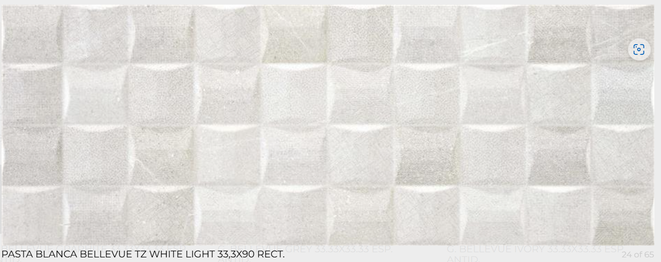 Bellevue White 90x33.3