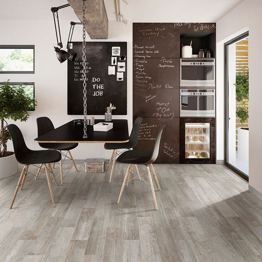 Fusion Grey Wood Effect Tiles