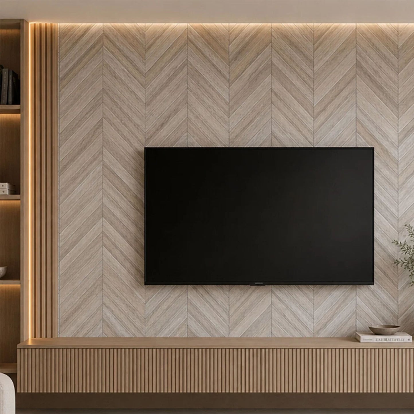 Classic Herringbone Matt 600x400