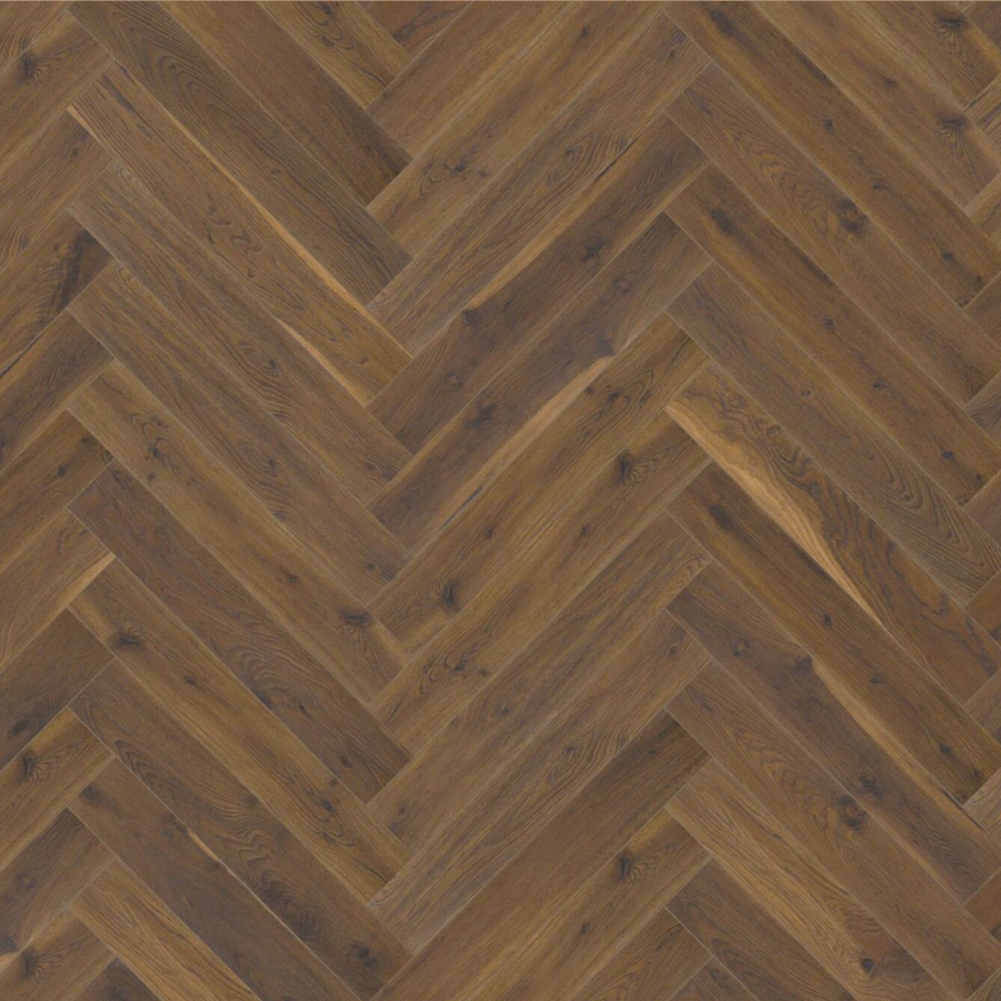 Coffee Oak Herringbone Lignum Fusion 12mm Laminate Board Image