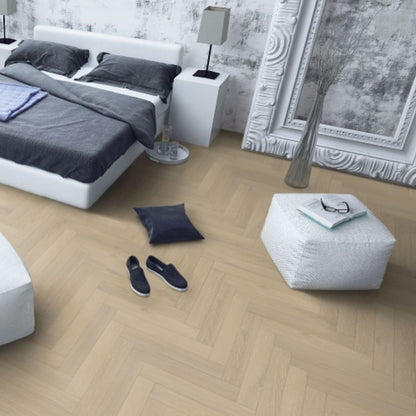 Denver Oak Herringbone Lignum Fusion 12mm Laminate Lifestyle Image