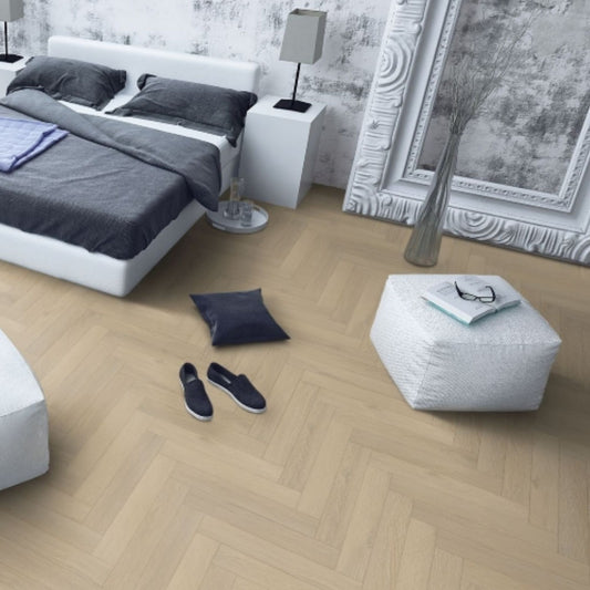 Denver Oak Herringbone Lignum Fusion 12mm Laminate Lifestyle Image