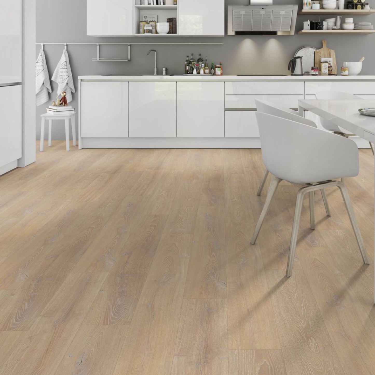 Desert Oak Lignum Fusion 12mm Laminate Lifestyle Image