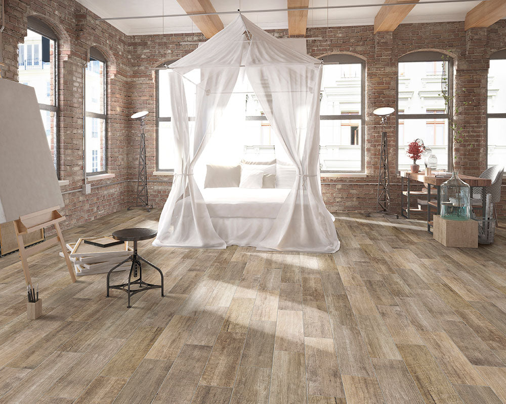 Fusion Taupe Wood Effect Tiles