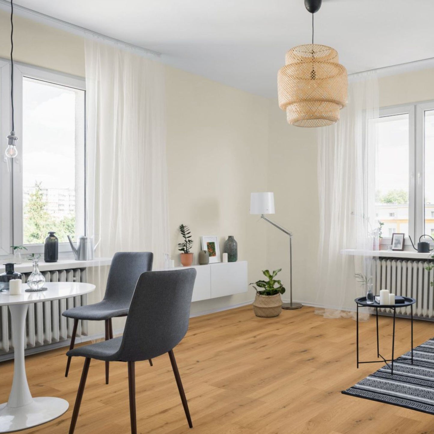 Fumado Oak 180 Lignum Strata Castro 15mm Engineered Lifestyle Image