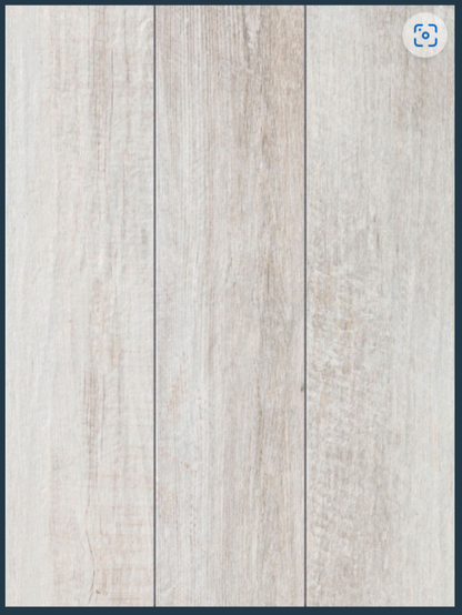Fusion White Wood Effect Tiles