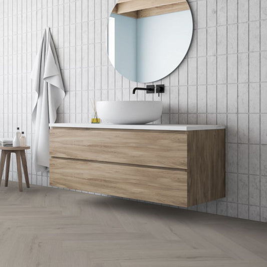 Greywood Oak Herringbone Lignum Core 5mm Rigid Vinyl Lifestyle Image