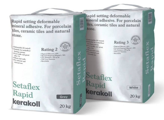 Kerakoll setaflex rapid set tile adhesive bag