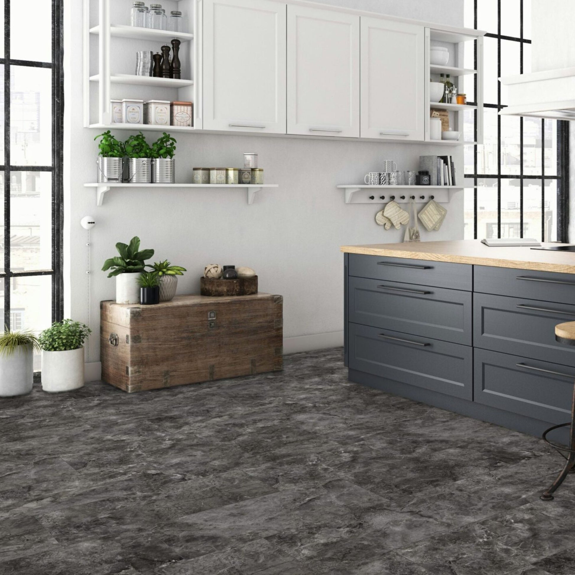 Martico Nero Falquon 8mm Laminate Lifestyle Image
