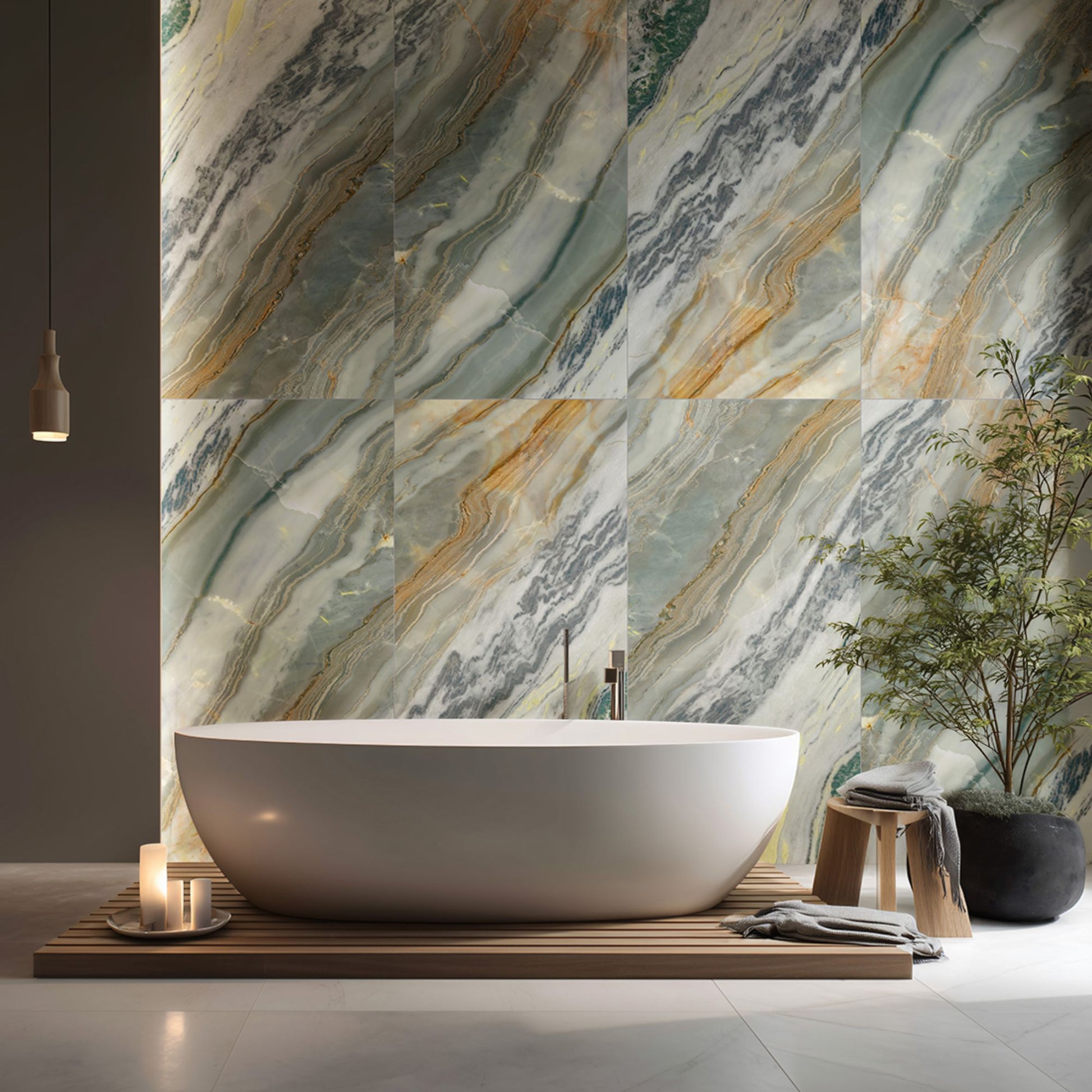 Quartz Jade Polished 1200x600 Lifestyle Image