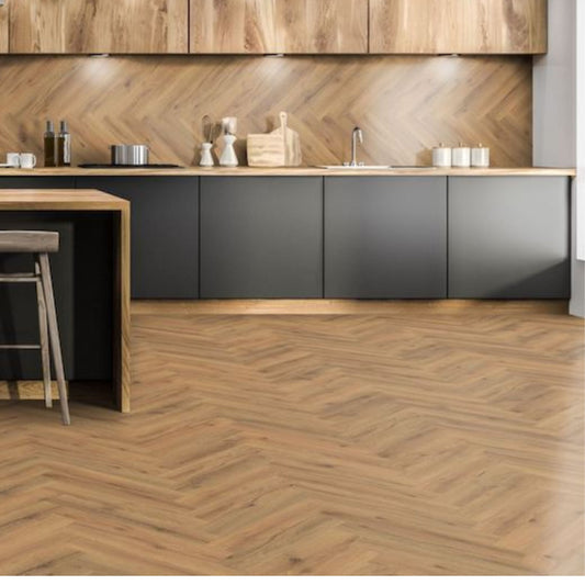 Ranch Oak Herringbone Lignum Core 5mm Rigid Vinyl Lifestyle Image