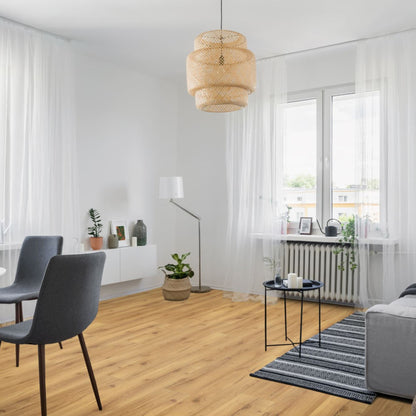 Robust Natural Oak Lignum Fusion 12mm Laminate Lifestyle Image