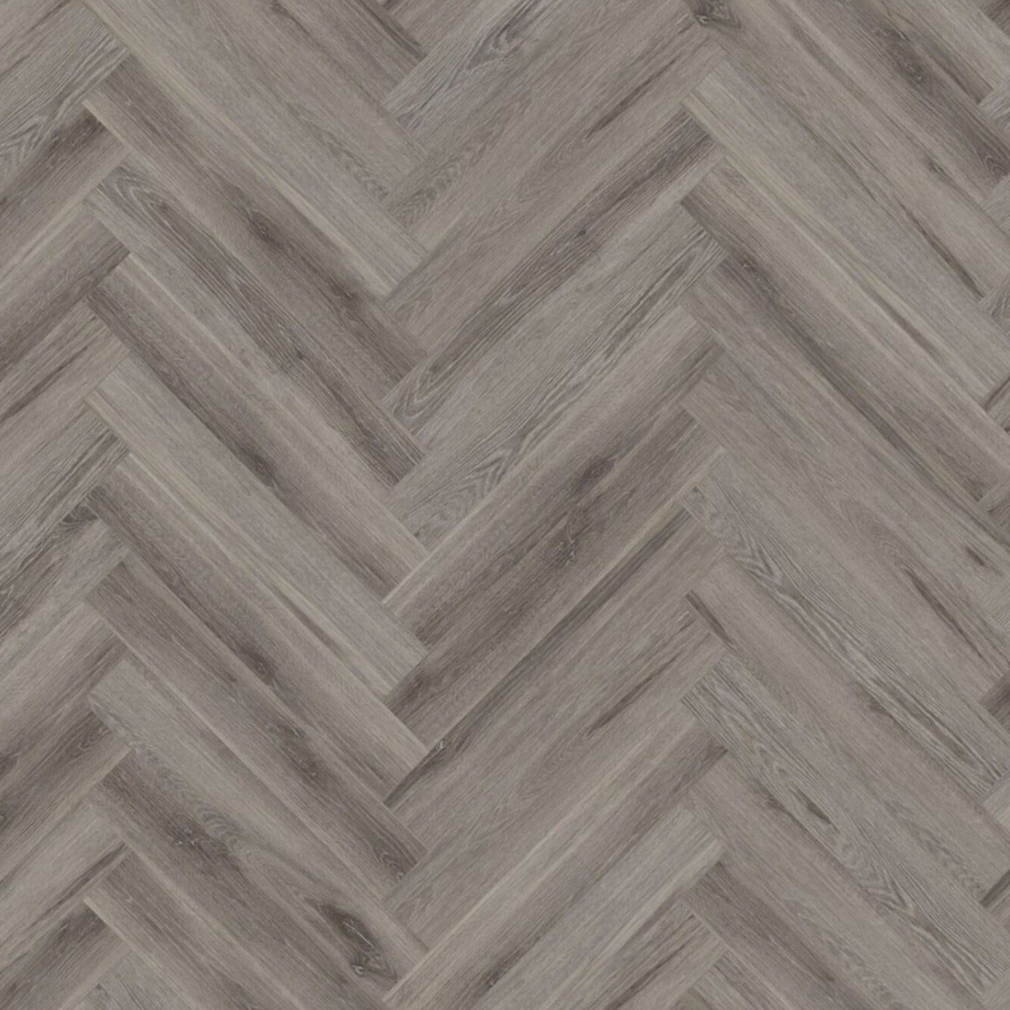 Rustic Grey Oak Herringbone Lignum Core 5mm Rigid Vinyl Board Image