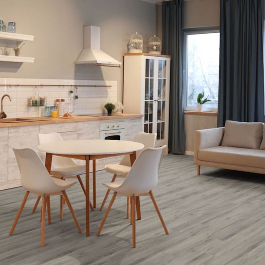 Rustic Grey Oak Lignum Core 5mm Rigid Vinyl Lifestyle Image