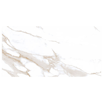Statuario Mercury Gold Matt 1200x600 Single Tile Image