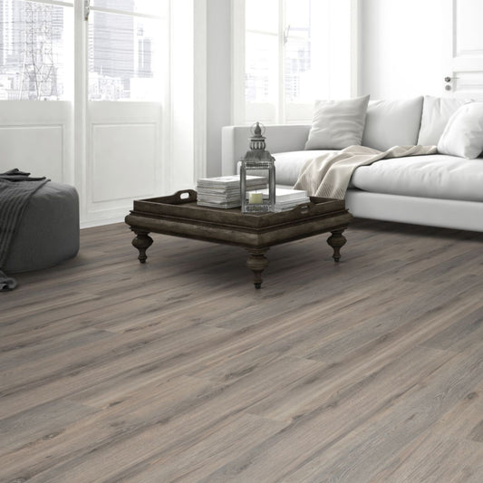 Volcanic Oak Lignum Fusion 12mm Laminate Lifestyle Image