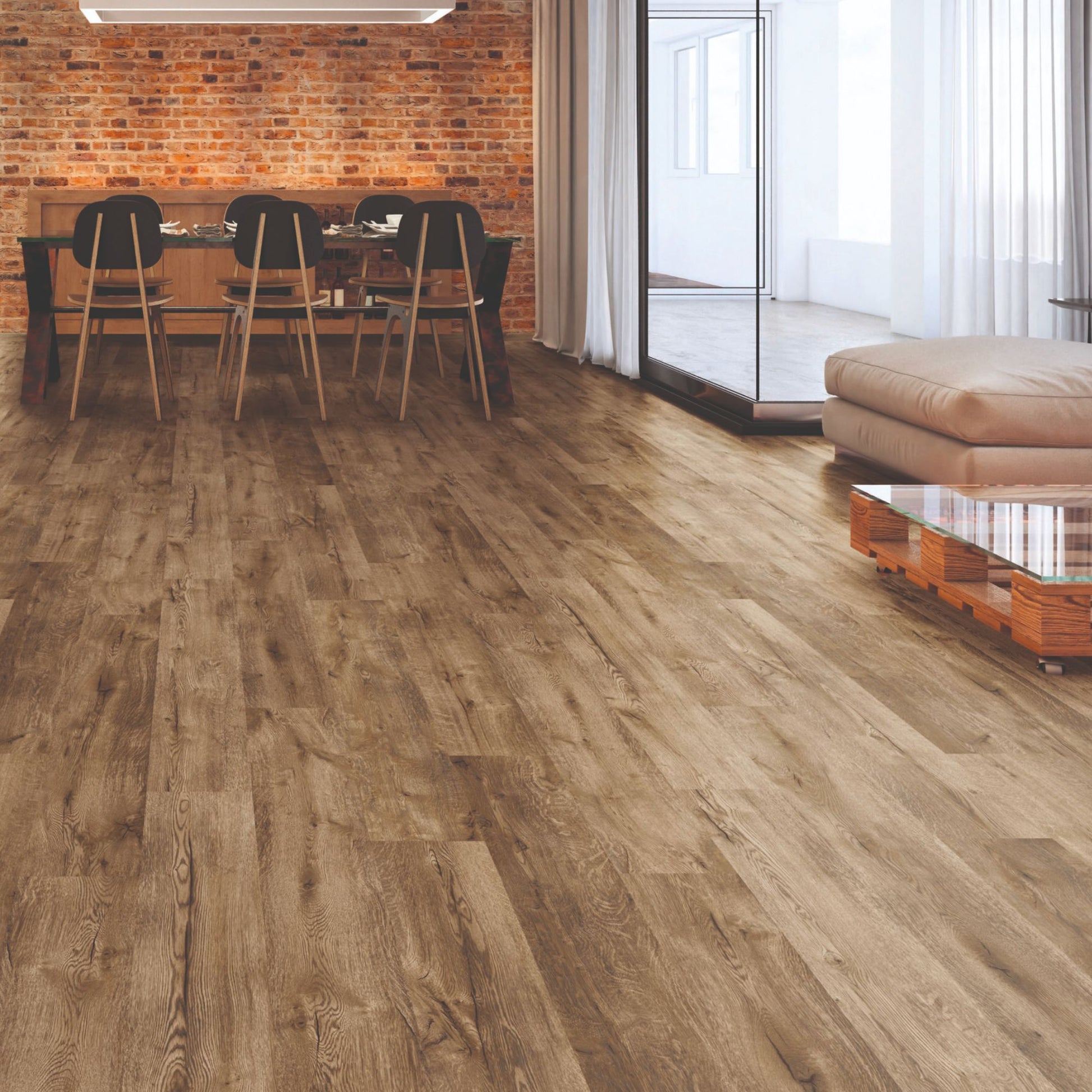Westside Oak Eurohome 12mm Laminate Lifestyle Image