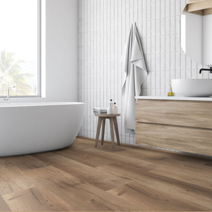 Wild West Oak Long & Wide 12mm Laminate Lifestyle Image