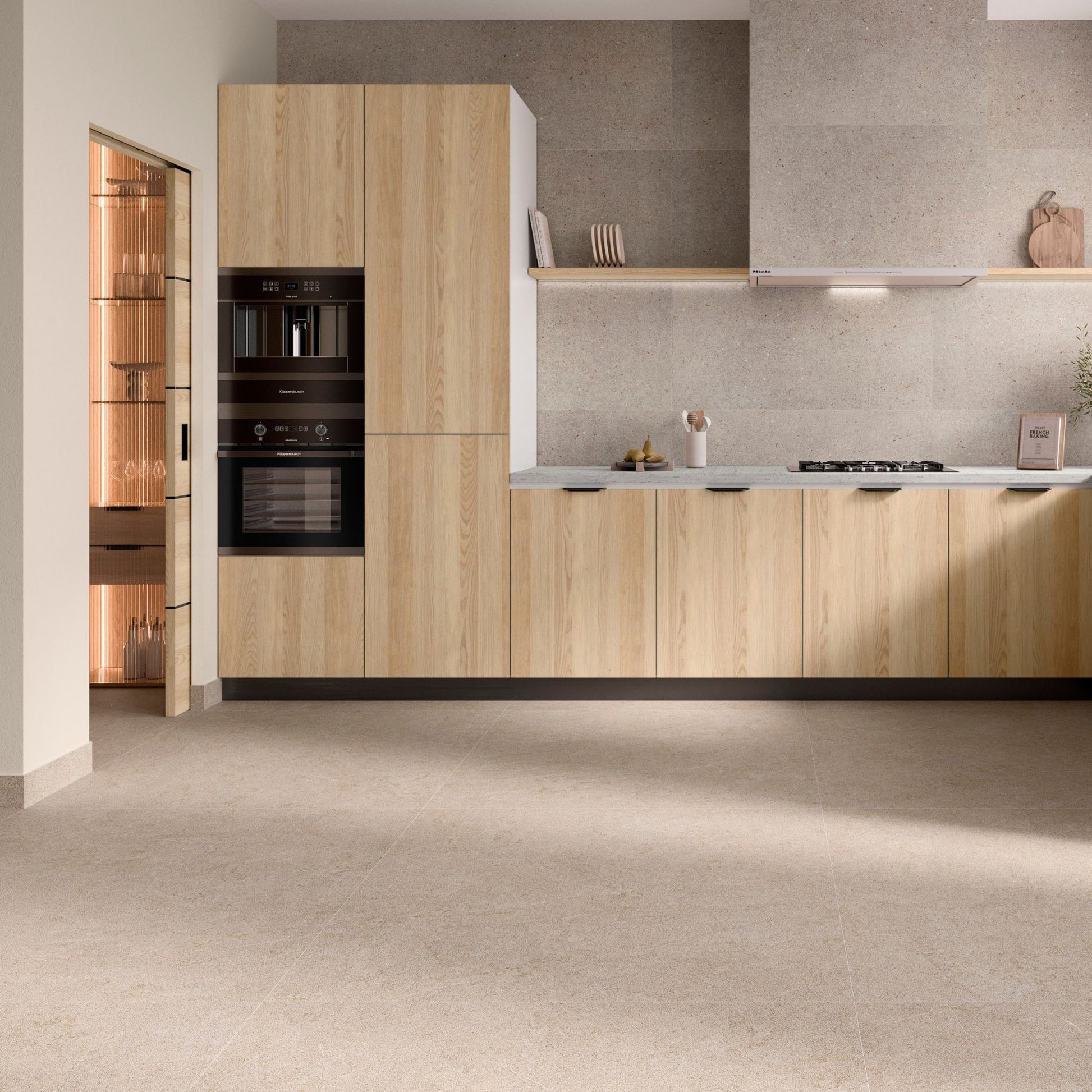 Aina Stone Pearl Lapatto 1200x600 Tiles Lifestyle Image