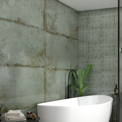 Alloy Mint Matt 1200x600 Tiles Lifestyle Image