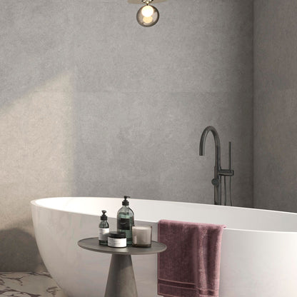 Cromat Gris Semi Polished 1200x600 Tiles Lifestyle Image