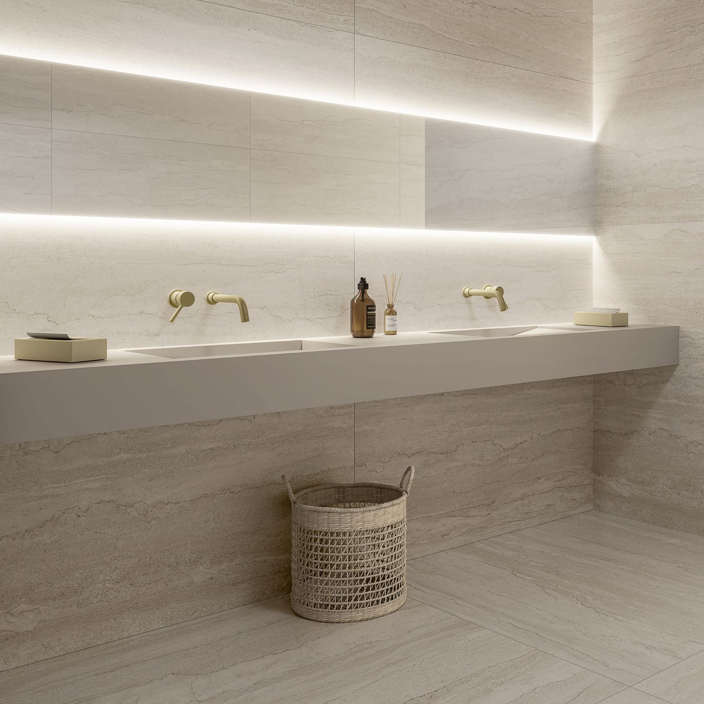 Dorset Blanco Matt 1200x600 Tiles Lifestyle Image