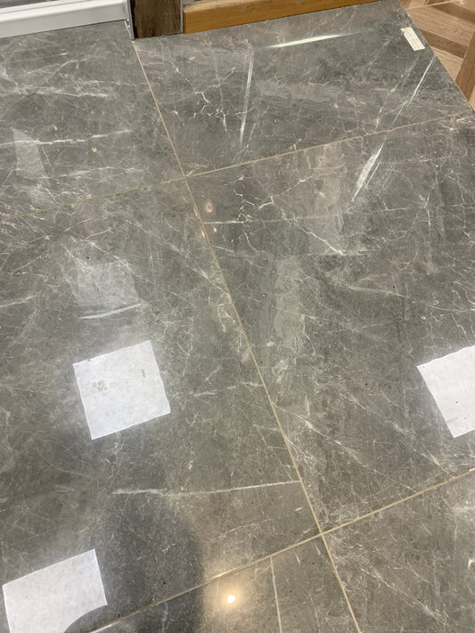 800x800 Grey Marble gloss