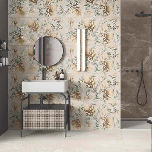 linsey spring 60x120 600x1200 porcelain tile installed on a bathroom floor