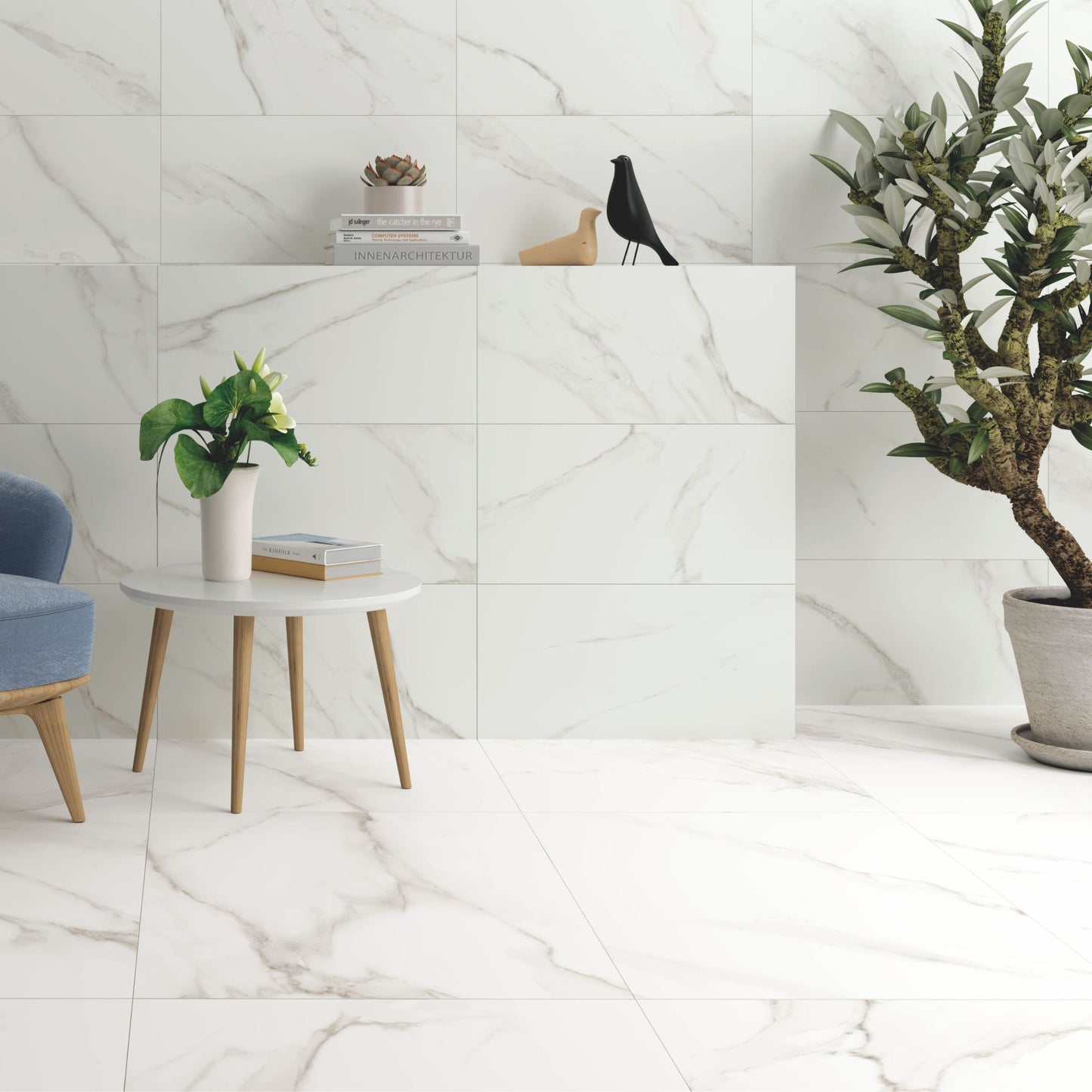 Luminere White Matt 600x600