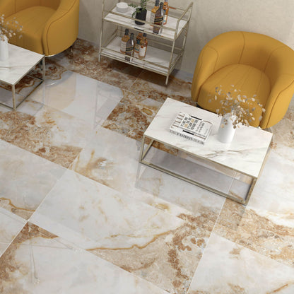 Lux Danae Opalo Polished 1200x600 Tiles Lifestyle Image