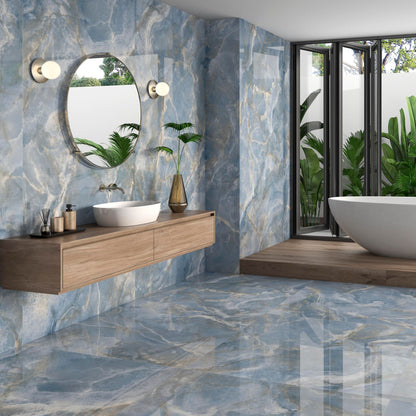 Lux Noor Berry Polished 1200x600 Tiles Lifestyle Image