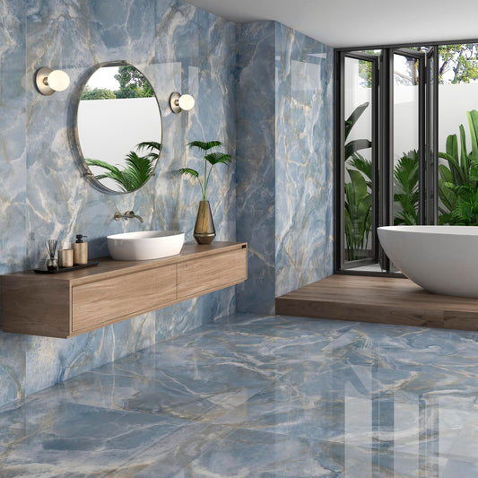 Lux Noor Berry Polished 1200x600 Tiles Lifestyle Image