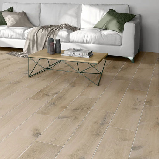 matter natural oak wood effect porcelain tile