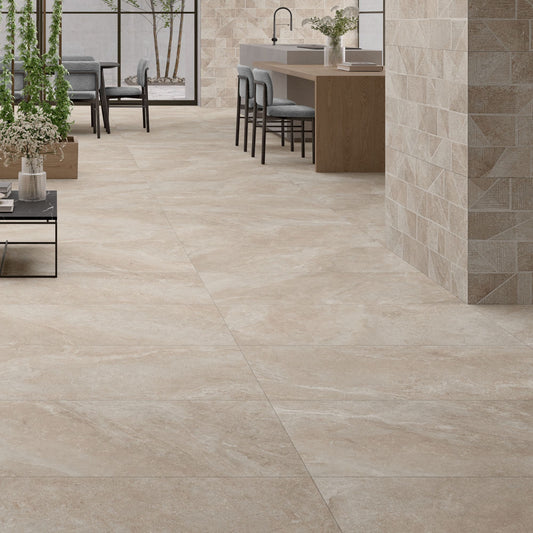 nuances natural porcelain tile by STN Ceramica