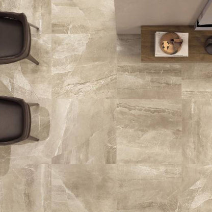 pamesa kashmir taupe large format matt porcelain tile
