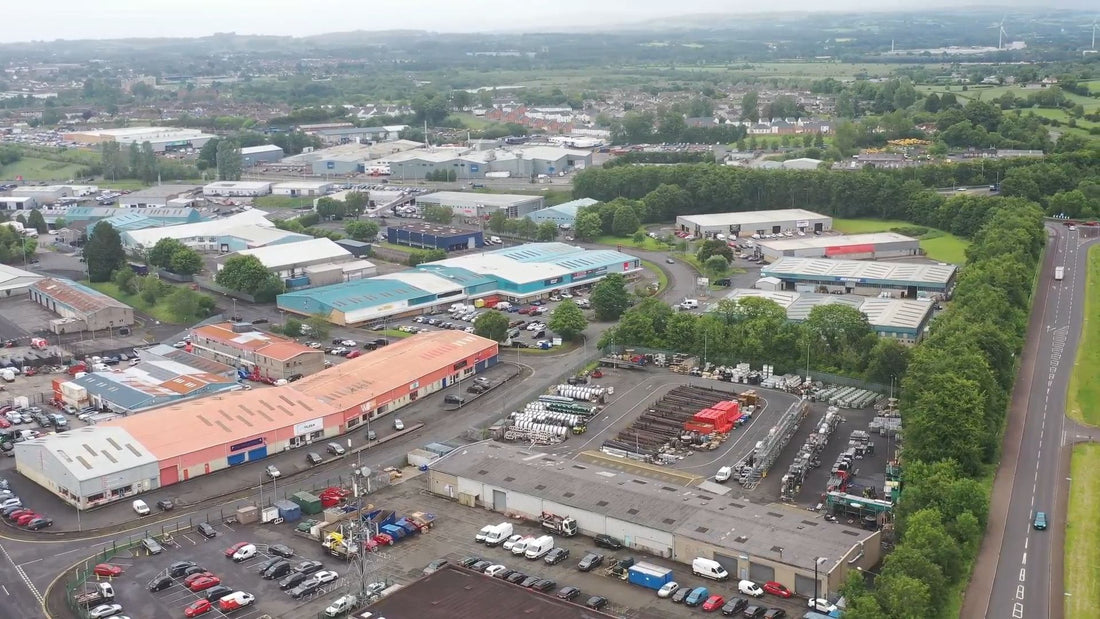 video of tile and bathroom showroom in ballymena northern ireland