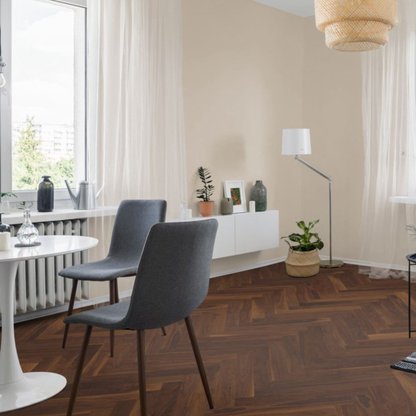 Walnut Herringbone 90 Lignum Strata Castro 15mm Engineered