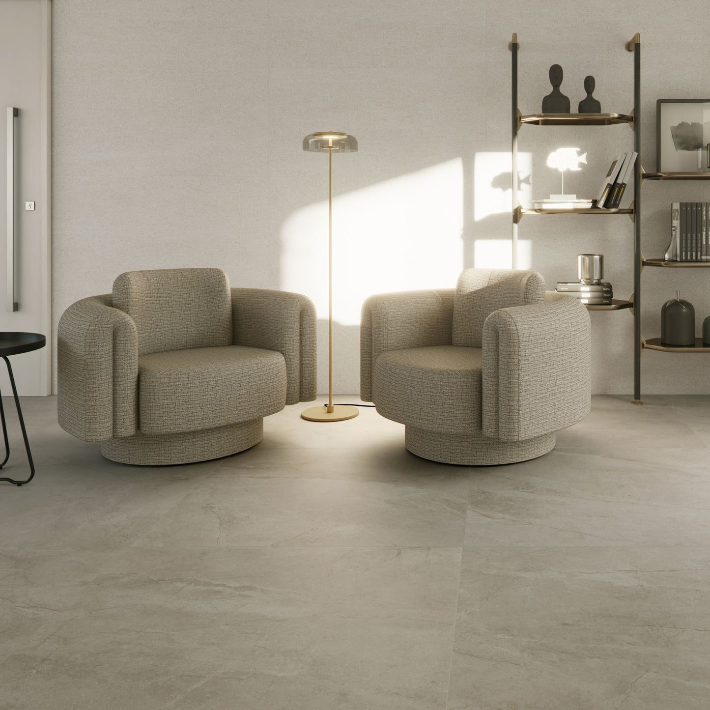 Wells Cream Matt 1200x600 Tiles Lifestyle Image