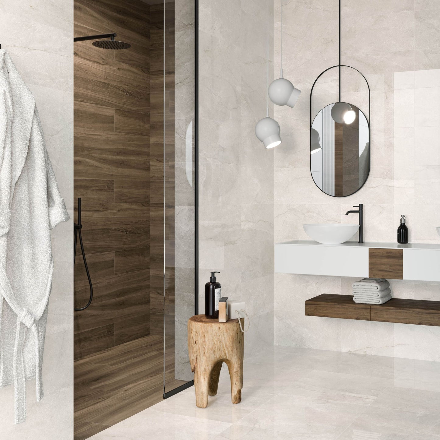Wells Ivory Matt 1200x600 Tiles Lifestyle Image