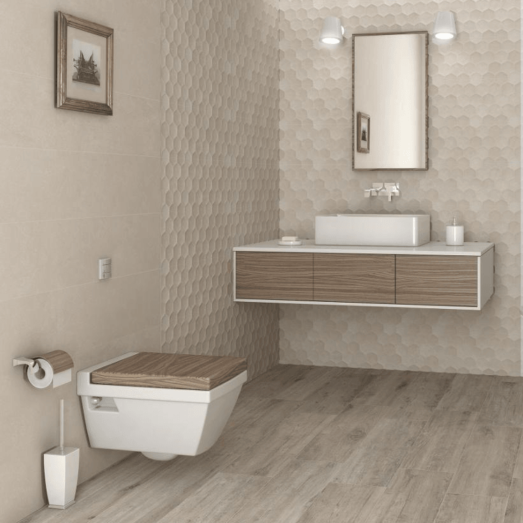 Kingswood Argent 22x85 Wood Effect Floor Tiles